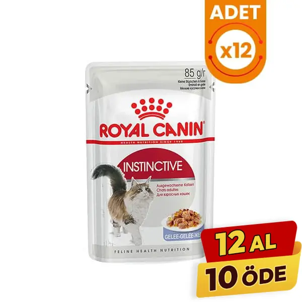 Royal Canin İnstınctive Jelly Pouch Konserve Kedi Maması