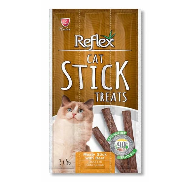 Reflex Dana Etli Tahılsız Stick Kedi Ödül Maması