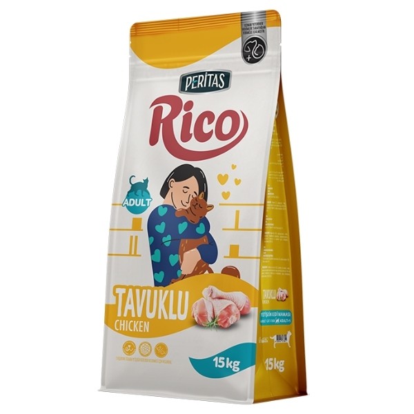 Rico Tavuklu Yetişkin Kedi Maması