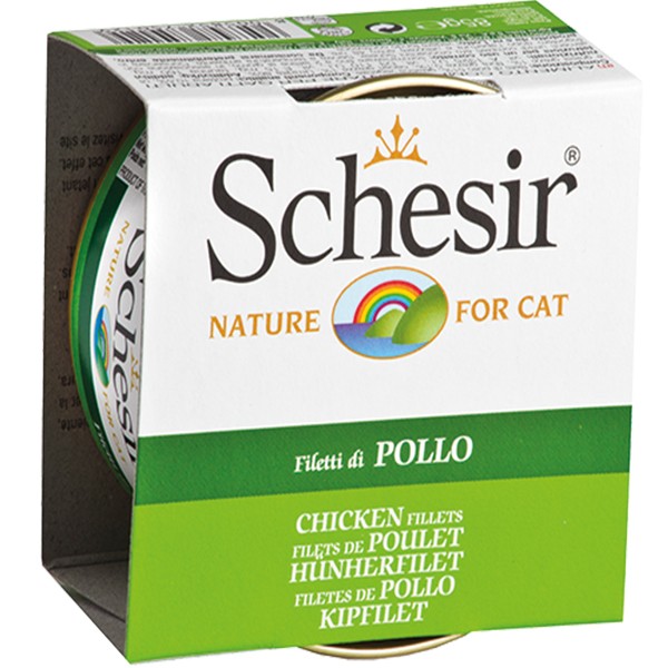 Schesir Tavuk Fileto Jöleli Konserve Kedi Maması