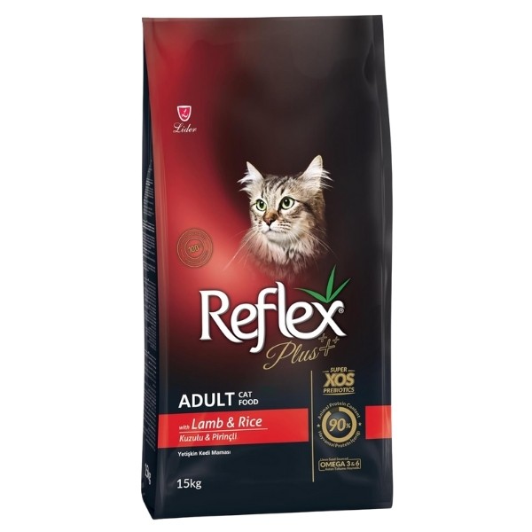 Reflex Plus Adult Kuzu ve Pirinçli Yetişkin Kedi Maması