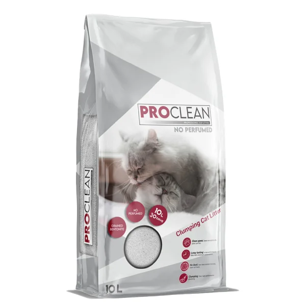 ProClean Naturel Kokusuz Topaklanan Kedi Kumu