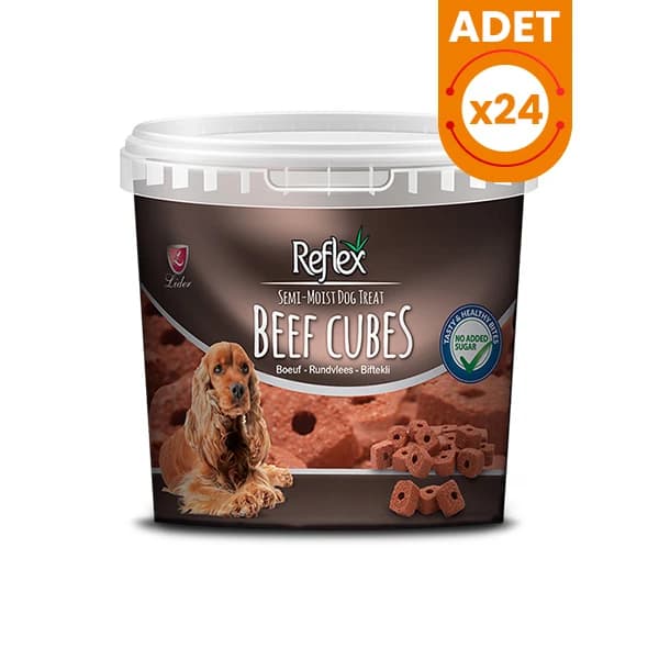 Reflex Semi Moist Biftekli Küp Köpek Ödül Maması