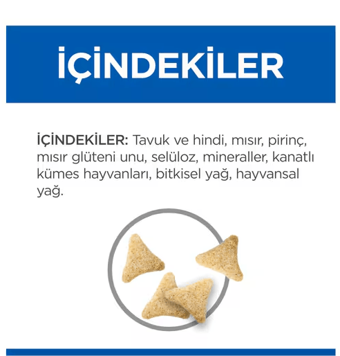 Hills Hairball İndoor Tavuklu Tüy Yumağı Önleyici Yetişkin Kedi Maması