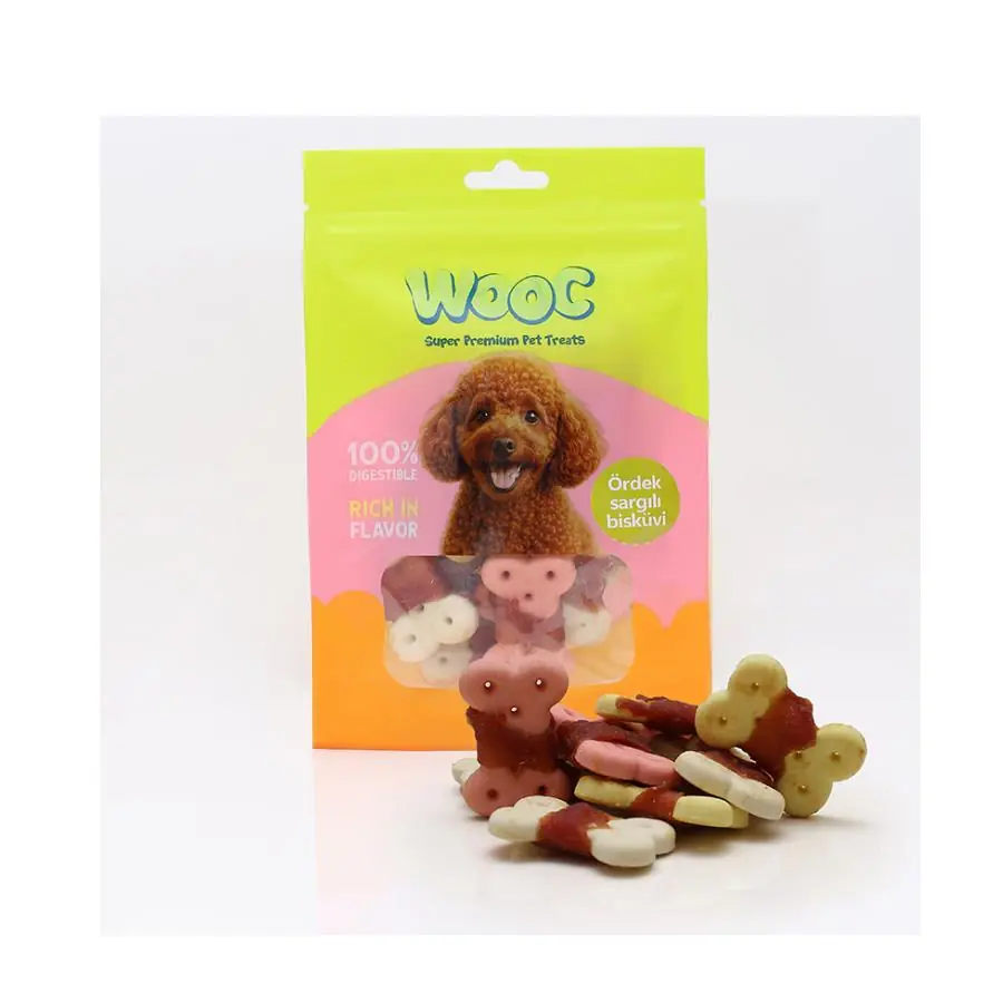 Wooc Ördek Sargılı Bisküvi Köpek Ödülü