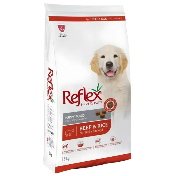 Reflex Puppy Biftekli Yavru Köpek Maması - 15 Kg