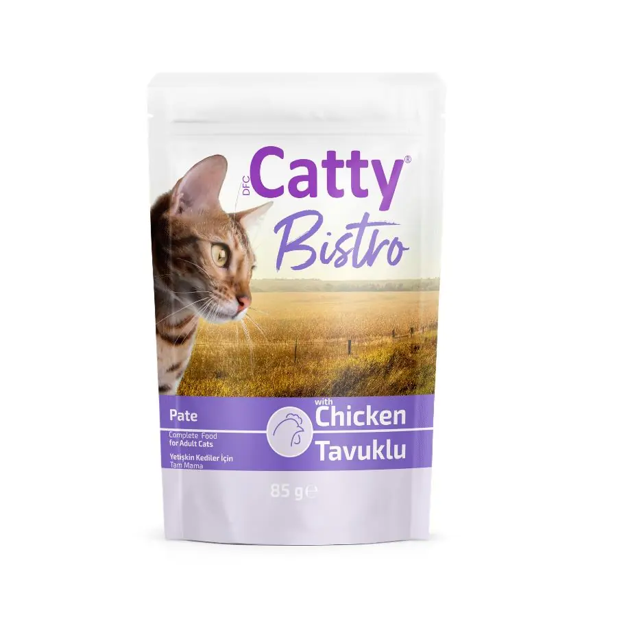 Catty Bistro Tavuklu Yetişkin Kedi Konservesi