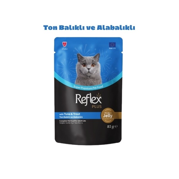 Reflex Plus Karışık 8 Lezzet Pouch Konserve Kedi Maması
