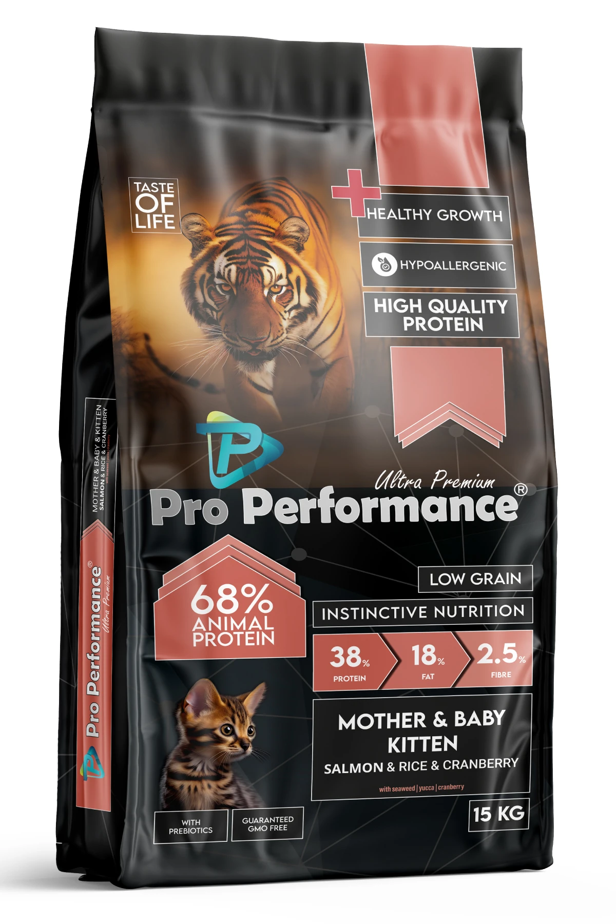 Pro Performance Mother&Baby Somonlu ve Pirinçli Anne ve Yavru Kedi Maması - 15 Kg