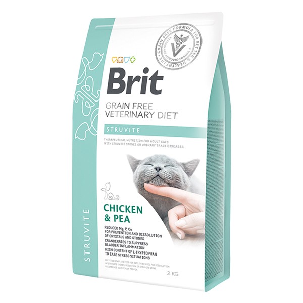 Brit Veterinary Diet Struvite Tavuklu Tahılsız Kedi Maması