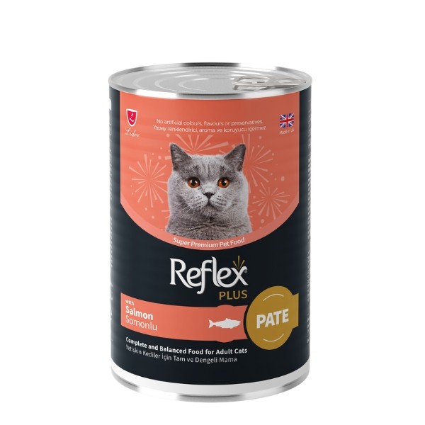 Reflex Plus Pate İçinde Somonlu Yetişkin Konserve Kedi Maması