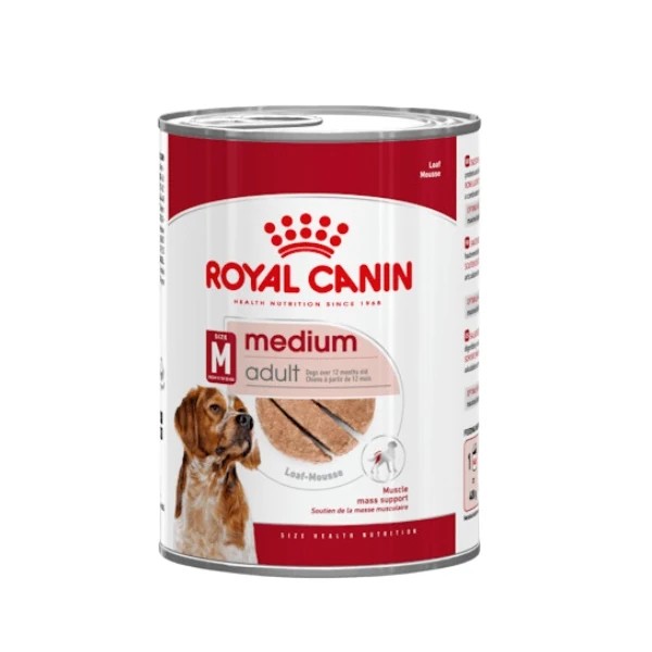 Royal Canin Loaf Mousse Orta Irk Ezme Yetişkin Konserve Köpek Maması