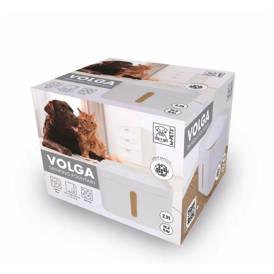 M-Pets Volga Işıklı Su Sebili
