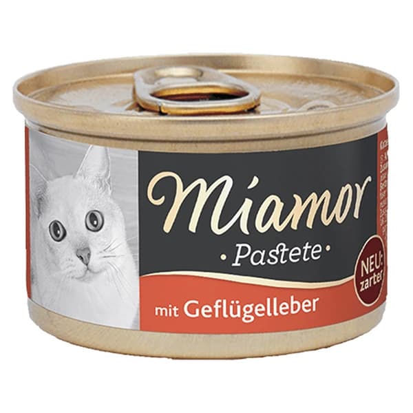 Miamor Pastete Ciğerli Tahılsız Konserve Kedi Maması
