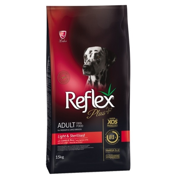 Reflex Plus Light Sterilised Kuzulu Yetişkin Köpek Maması