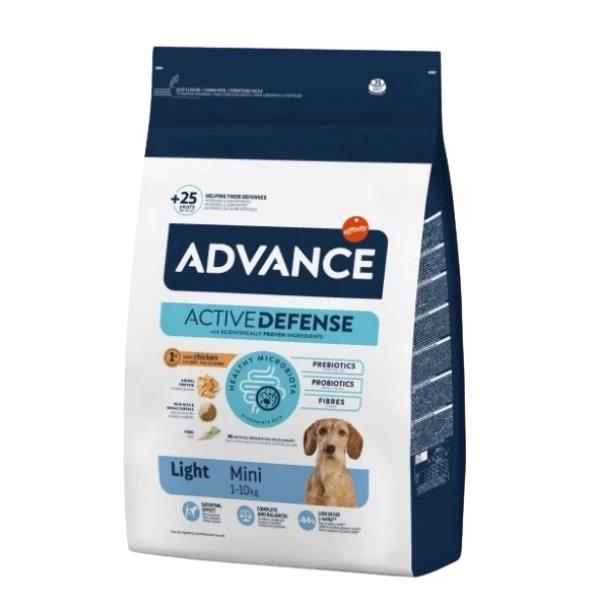 Advance Light Mini Tavuklu Küçük Irk Diyet Köpek Maması - 7.5 Kg