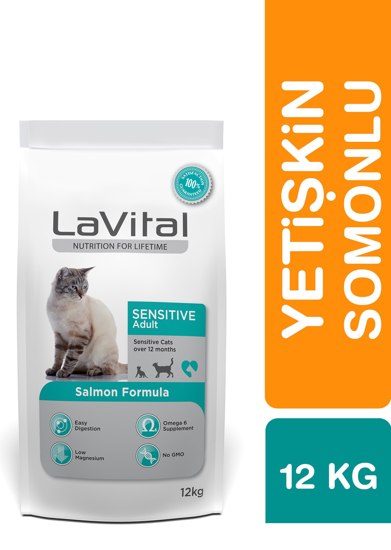 Lavital Sensitive Somonlu Yetişkin Kedi Maması