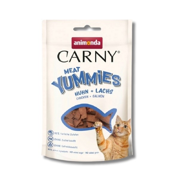 Animonda Carny Meat Tavuk Etli ve Somonlu Yetişkin Kedi Ödül Maması
