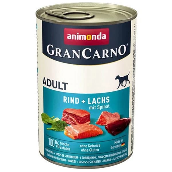 Animonda Gran Carno Sığır Etli ve Ispanaklı Yetişkin Köpek Konservesi {'id': '9fa12832-8924-4927-bbbf-d800a1f8819a', 'name': '400 Gr', 'colorCode': '', 'thumbnailImageId': '', 'variantTypeId': '18945b6d-6d24-4c6b-a056-22c5c19d018f'} {'id': 'cccf5985-f52a-4d07-8c33-50cc2bf5ab27', 'name': '12 Adet', 'colorCode': '', 'thumbnailImageId': '', 'variantTypeId': '9fdea2e5-dd25-4cce-b6e6-eaf819769ee6'}