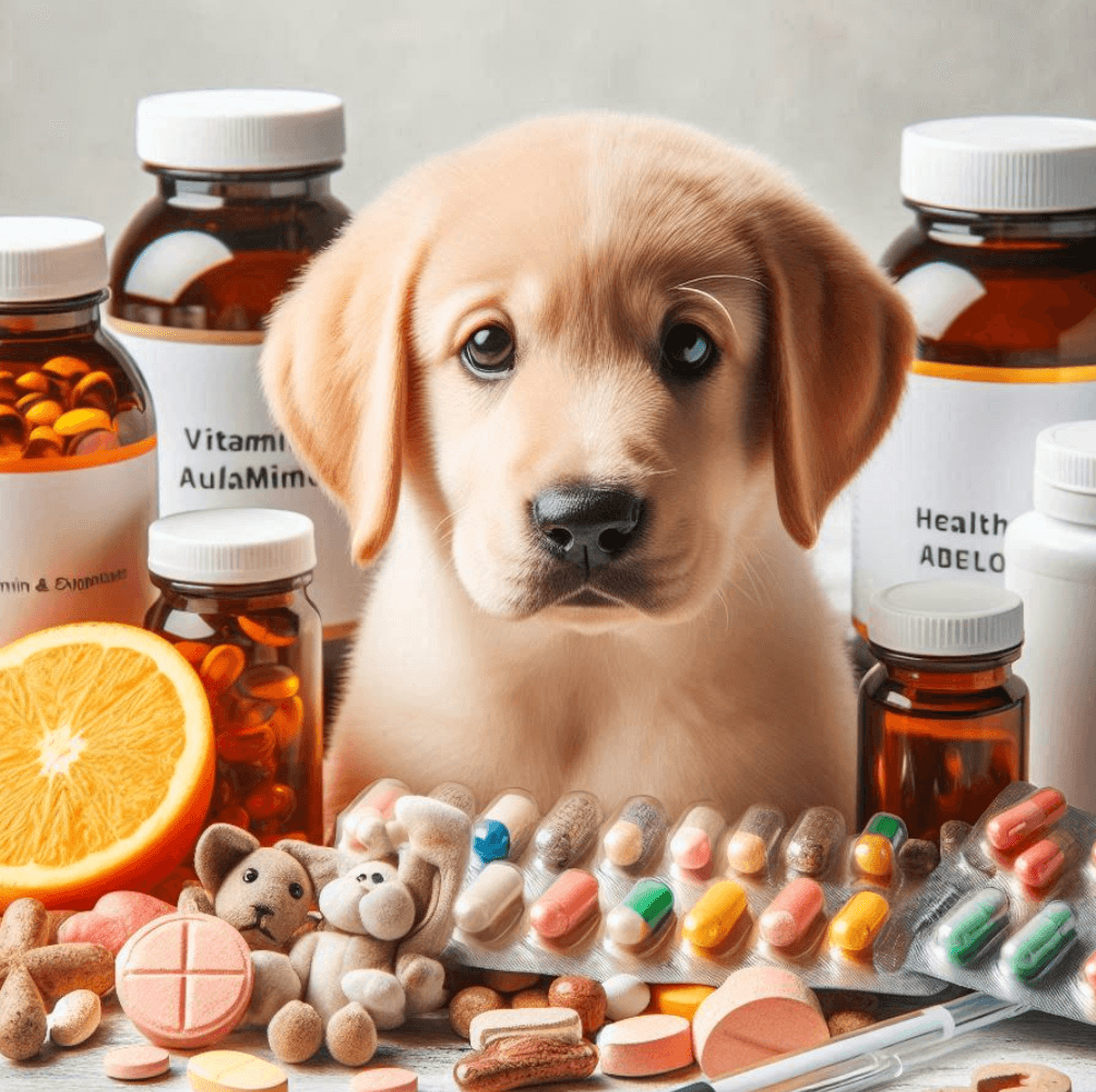 Köpeklerde Sağlıklı Gelişim İçin Vitamin ve Amino Asit Takviyeleri