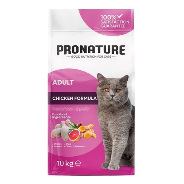 Pronature Adult Tavuklu ve Pirinçli Yetişkin Kedi Maması