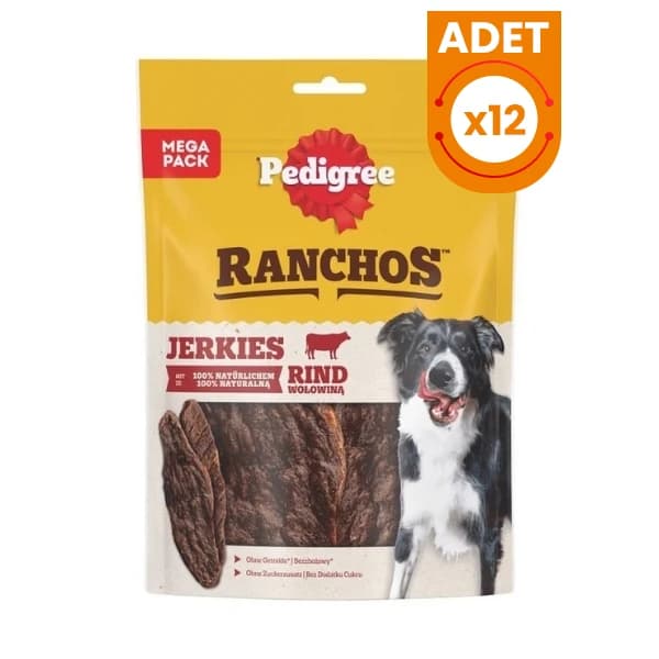 Pedigree Ranchos Jerkies Sığır Etli Tahılsız Kurutulmuş Köpek Ödül Maması