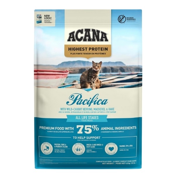 Acana Pacifica Balık ve Sebzeli Yavru ve Yetişkin Kedi Maması