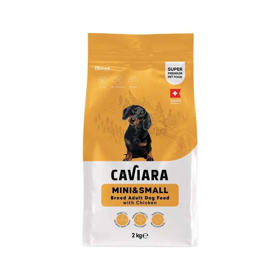 Caviara Tavuklu Mini ve Küçük Irk Yetişkin Köpek Maması