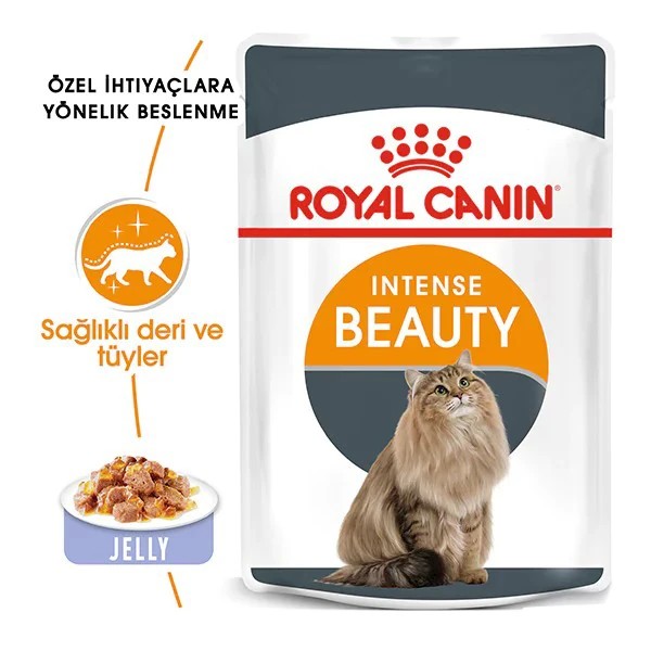 Royal Canin İntense Beauty Jelly Pouch Konserve Kedi Maması