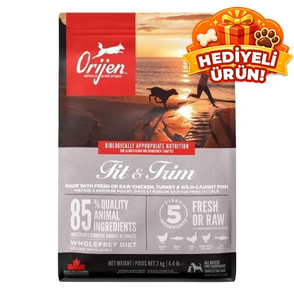 Orijen Fit-Trim Tahılsız Kilo Kontrolü için Diyet Köpek Maması