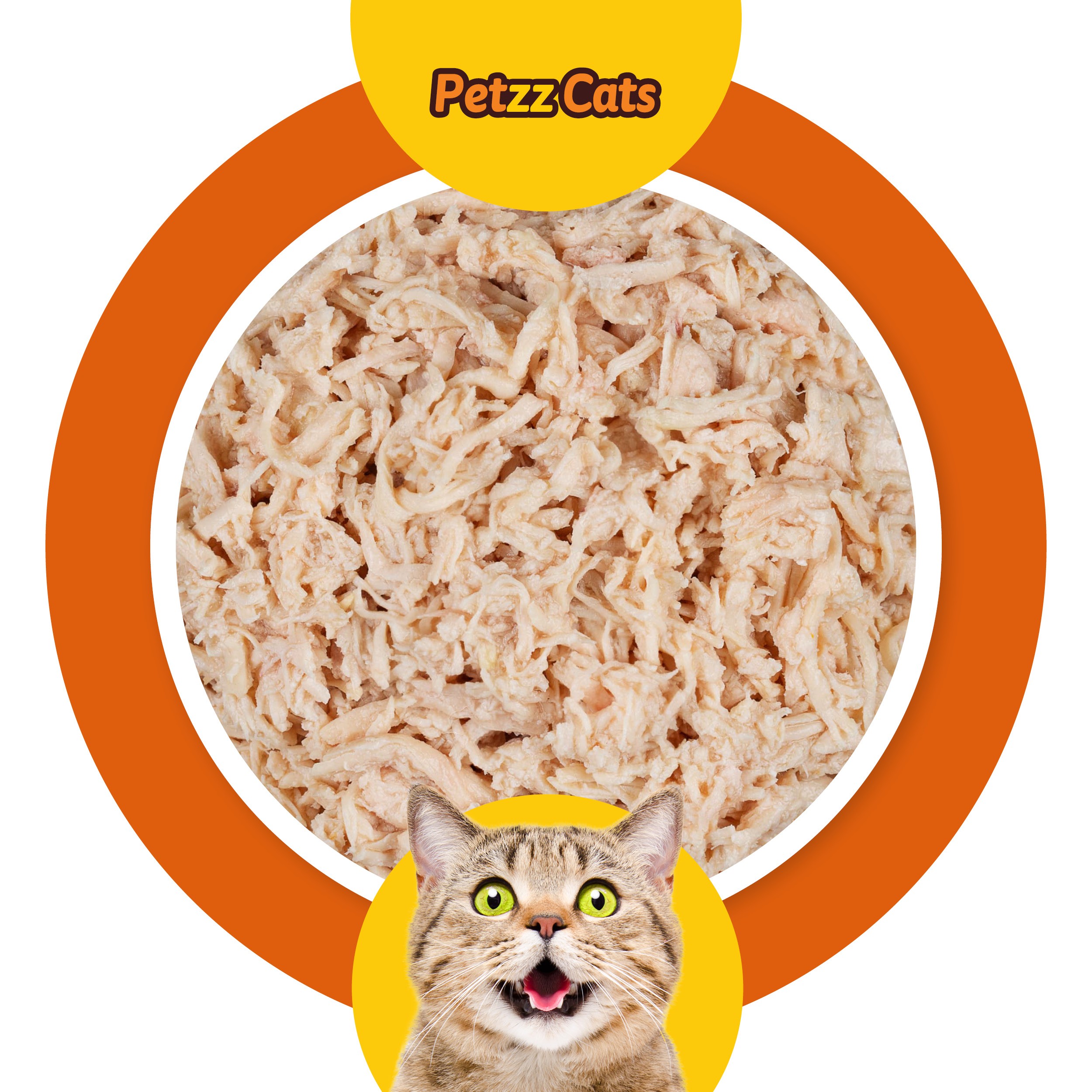 PetzzCats Tavuk Etli Konserve Kedi Maması