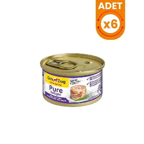 Gimdog Fileto Tavuk ve Tuna Balıklı Yetişkin Konserve Köpek Maması
