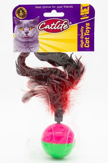 Catlife Tüylü Hacıyatmaz Kedi Oyuncağı