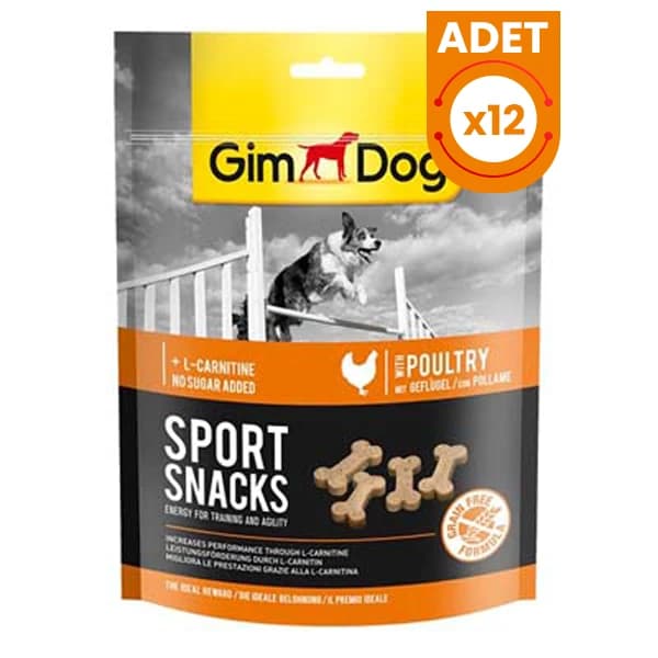 Gimdog Sportsnacks Tavuklu Köpek Ödül Maması Tablet