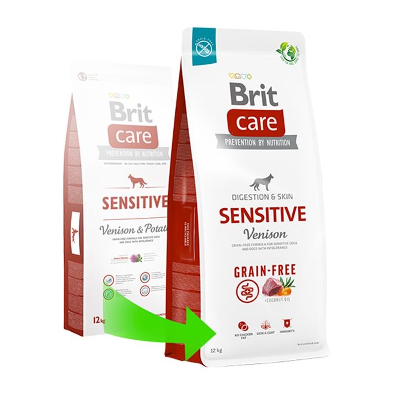 Brit Care Sensitive Tahılsız Geyik Etli Yetişkin Köpek Maması