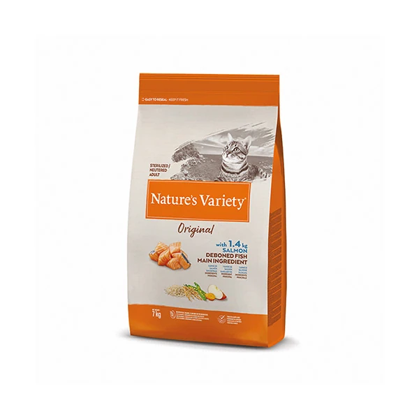 Natures Variety Somonlu Kısırlaştırılmış Kedi Maması - 7 Kg