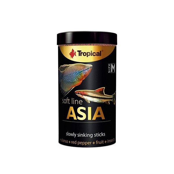 Tropical Soft Line Asia Omnivor ve Etçil Balık Yemi