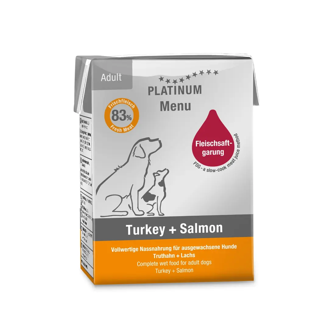 Platinum Hindili ve Somonlu Köpek Yaş Maması