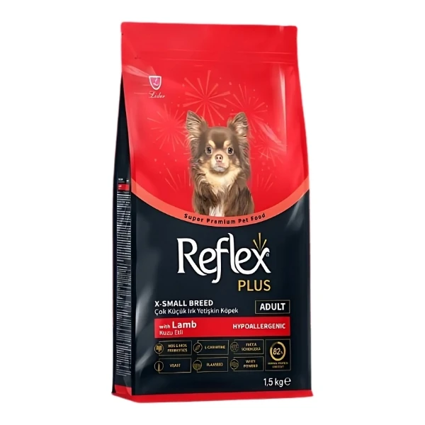 Reflex Plus Kuzu Etli Çok Küçük Irk Yetişkin Köpek Maması