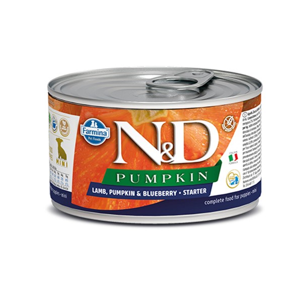 N&D Pumpkin Balkabaklı Kuzu Etli Anne ve Yavru Konserve Köpek Maması