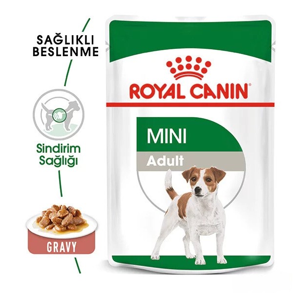 Royal Canin Adult Mini Gravy Pouch Köpek Konserve Maması