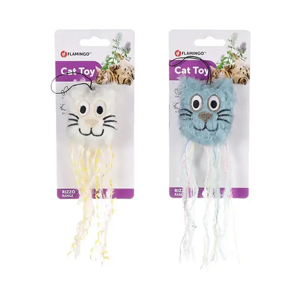 Flamingo Rizzo Kedi Şeklinde Peluş Kedi Oyuncağı