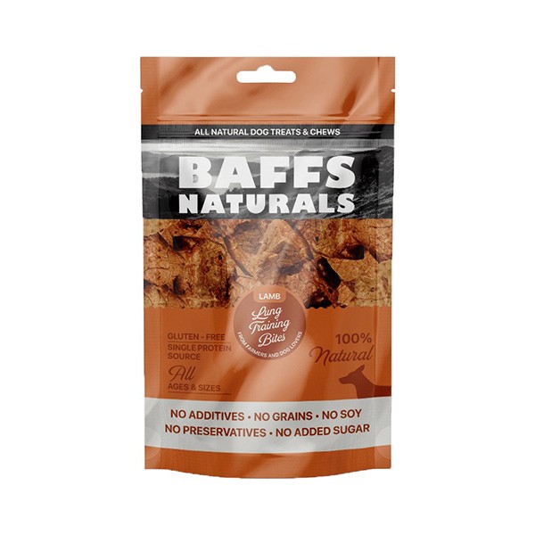 Baffs Naturals Kuzu Ciğer Köpek Eğitim Ödül Maması