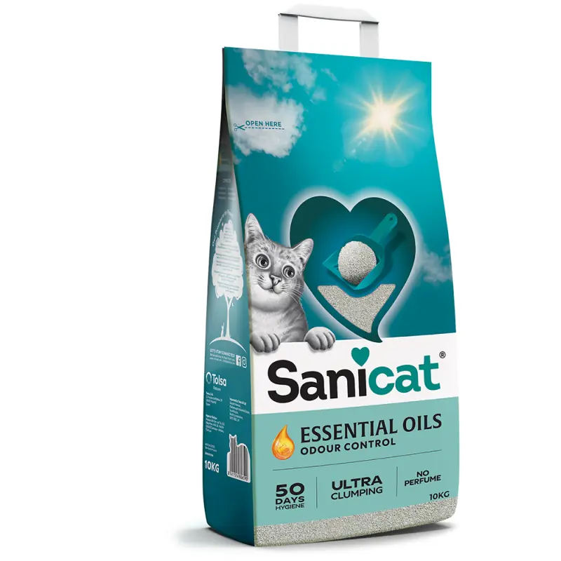 Sanicat Essential Oils Kokusuz Kedi Kumu | Petzzshop