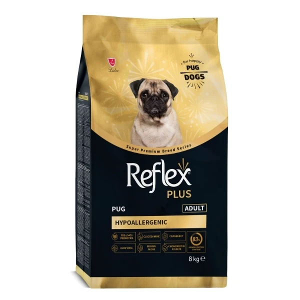 Reflex Plus Pug Hypoallergenic Tavuklu Yetişkin Köpek Maması