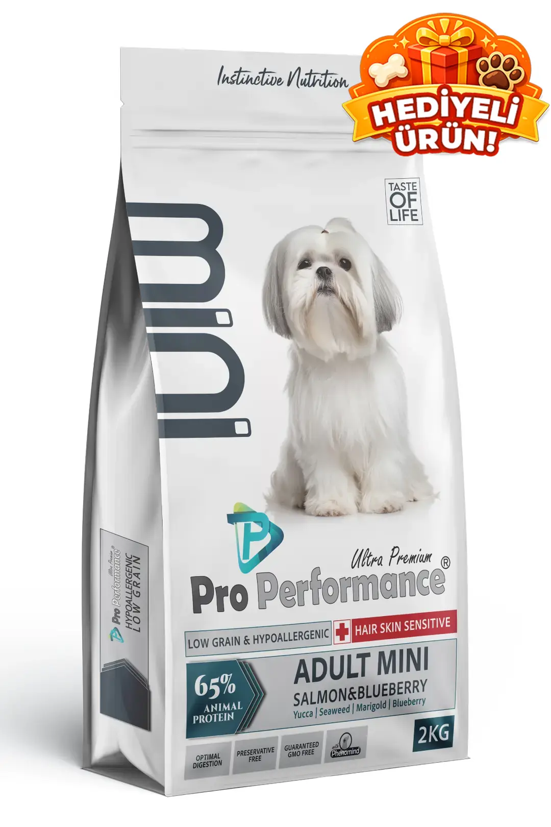 Pro Performance Somonlu ve Yaban Mersinli Küçük Irk Yetişkin Köpek Maması