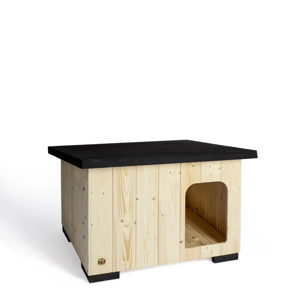 Doggie Barka Model Ahşap Köpek Kulübesi
