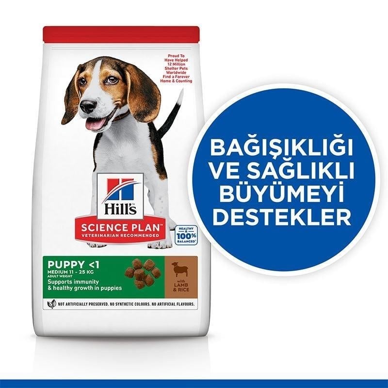 Hills Puppy Kuzu Etli Yavru Köpek Maması