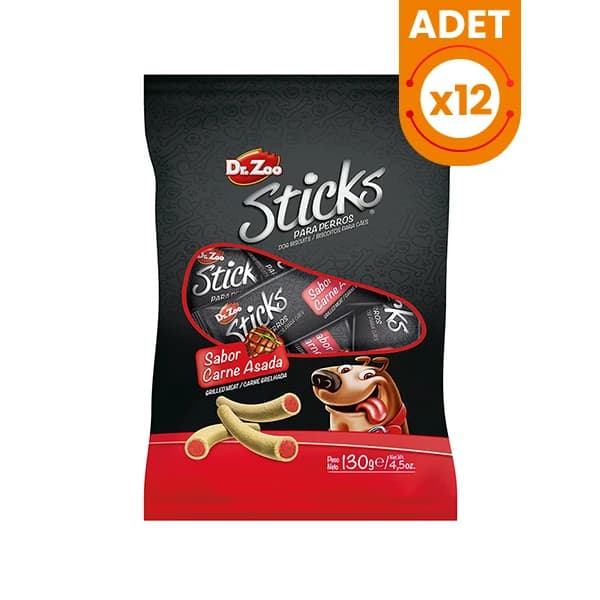 Dr. Zoo Mini Sticks Izgara Etli Köpek Ödülü
