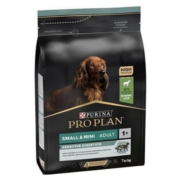 Pro Plan Sensitive Digestion Adult Small Kuzu Etli Küçük Irk Yetişkin Köpek Maması - 7 Kg
